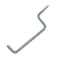 Crawford Crawford 7.66 in. L Vinyl Coated Gray Steel Storage Hook 20 lb. cap. 1 pk SS11-25 - alternate 1